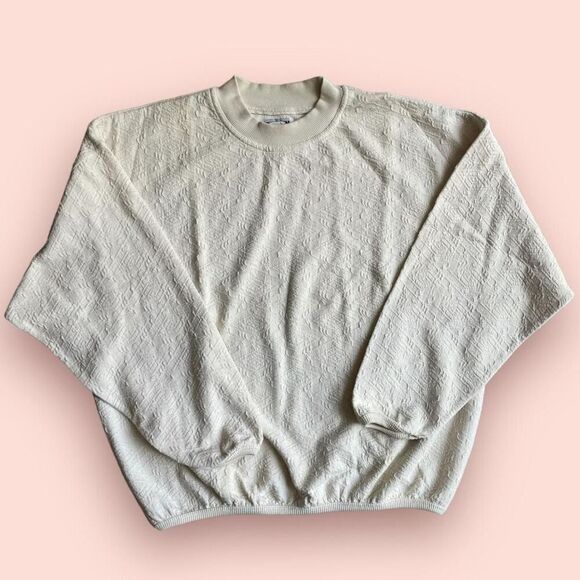vintage 1990s patterned unionbay crewneck - Picture 1 of 7